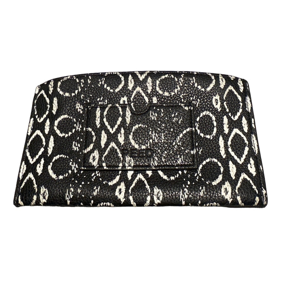 Women's REED Clutch Small Black and White - Picture 2 of 4